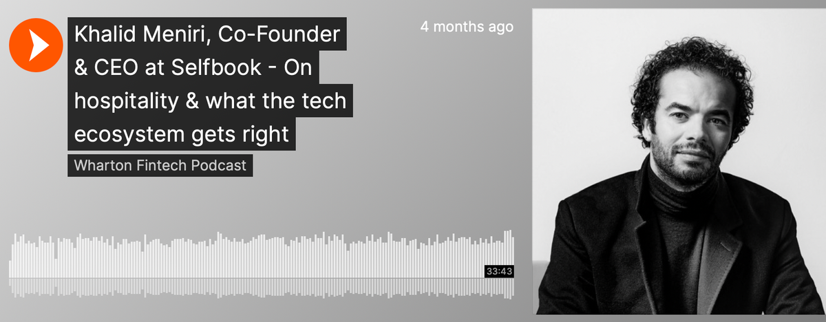 Podcast: Nihar with Portco Founder, Khalid, on Wharton Fintech, Ep.449