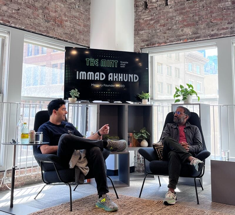 The Mint Recap: Fireside Chat with Immad Akhund of Mercury