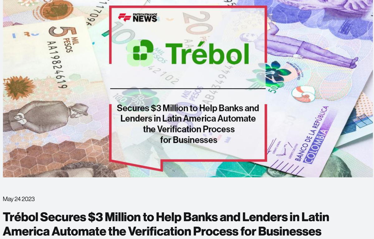 Trébol on Fintech Finance News