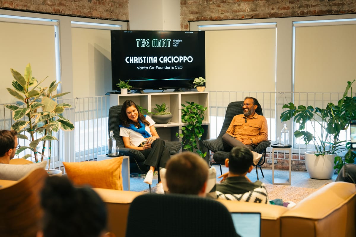 The Mint Recap: Fireside Chat with Christina Cacioppo of Vanta